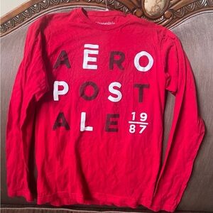 Aeropostale Red Graphic Tee